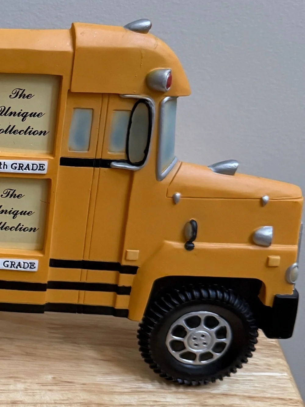 Yellow School Bus Photo Collage Frame ~ From 1st To 12th Picture Slots